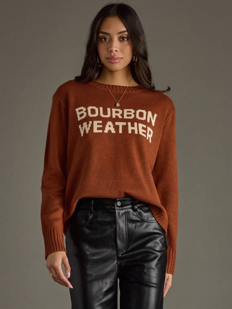 Bourbon Weather Sweater - Chocolate