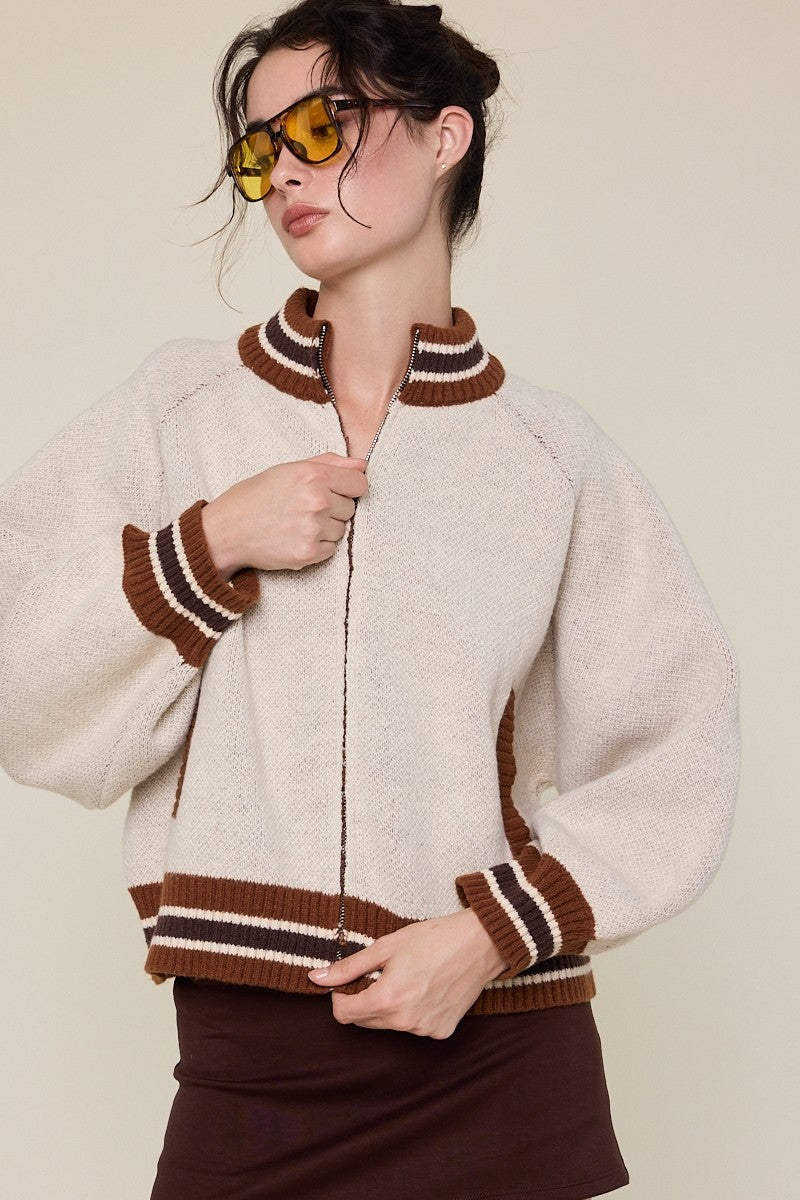 Harvest Ride Sweater - Natural