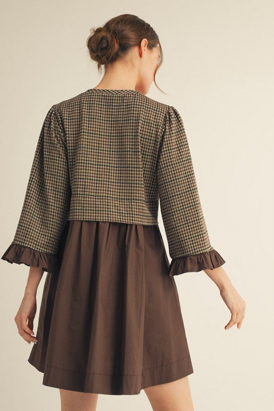 Oxford Dress - Brown