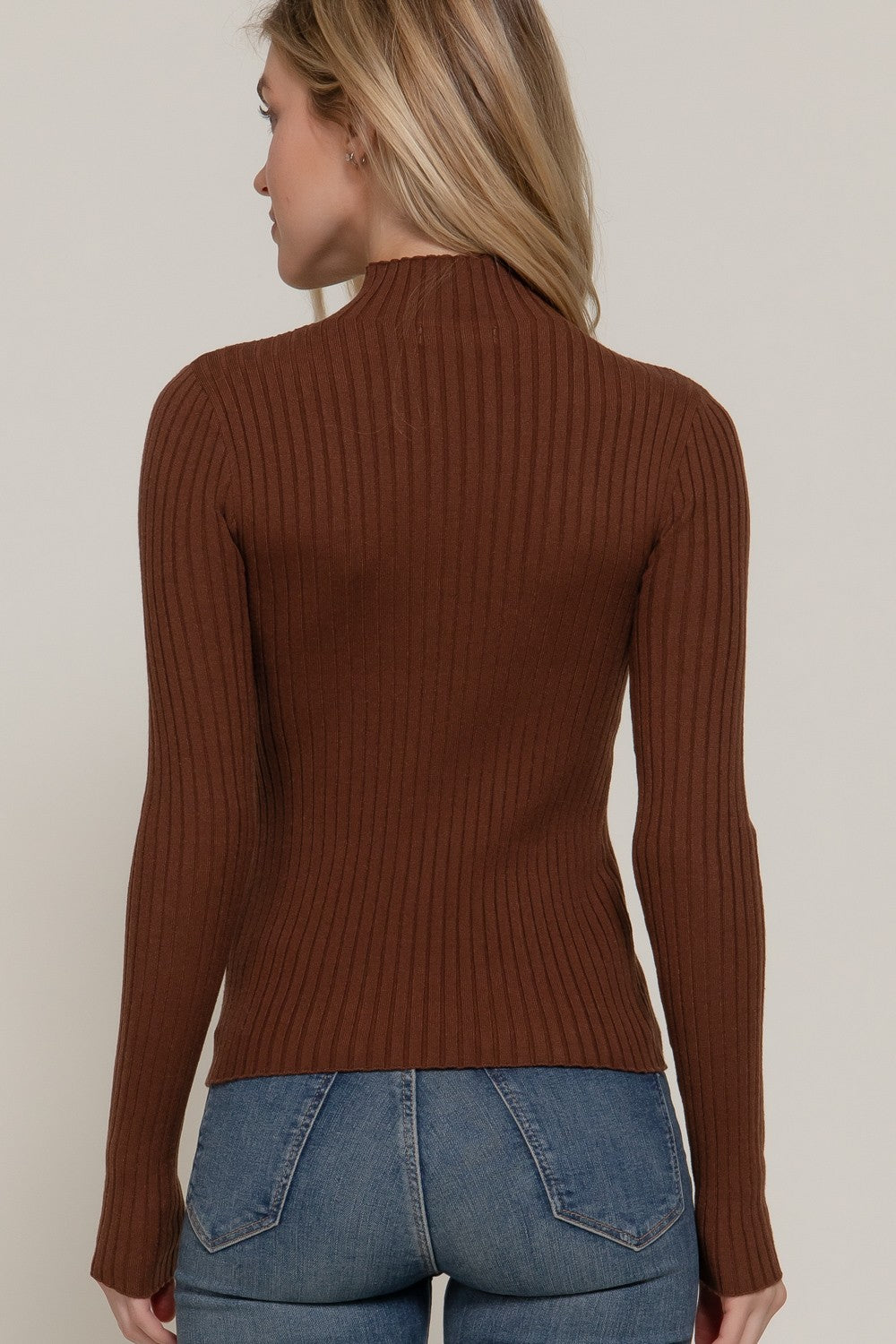 Autumn Embrace Sweater - Coffee