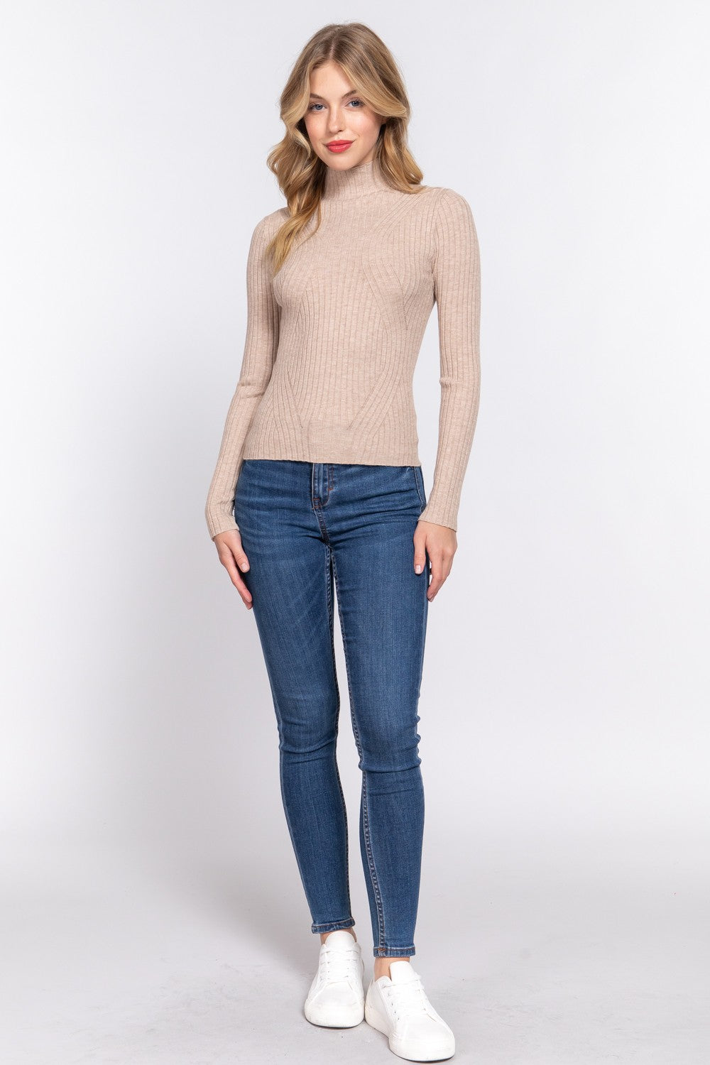 Autumn Embrace Sweater - Heather Taupe