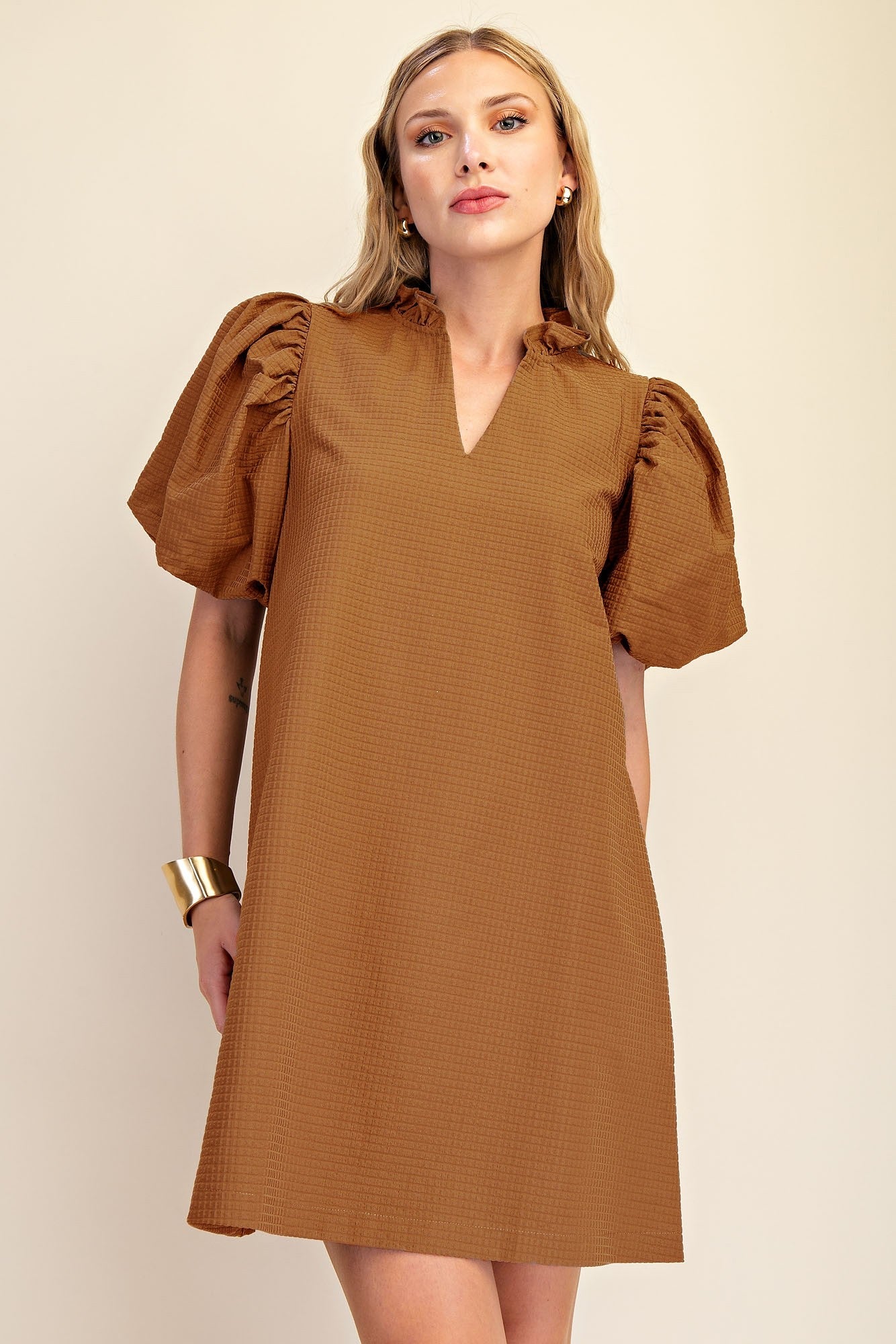 The Rouge Dress - Camel