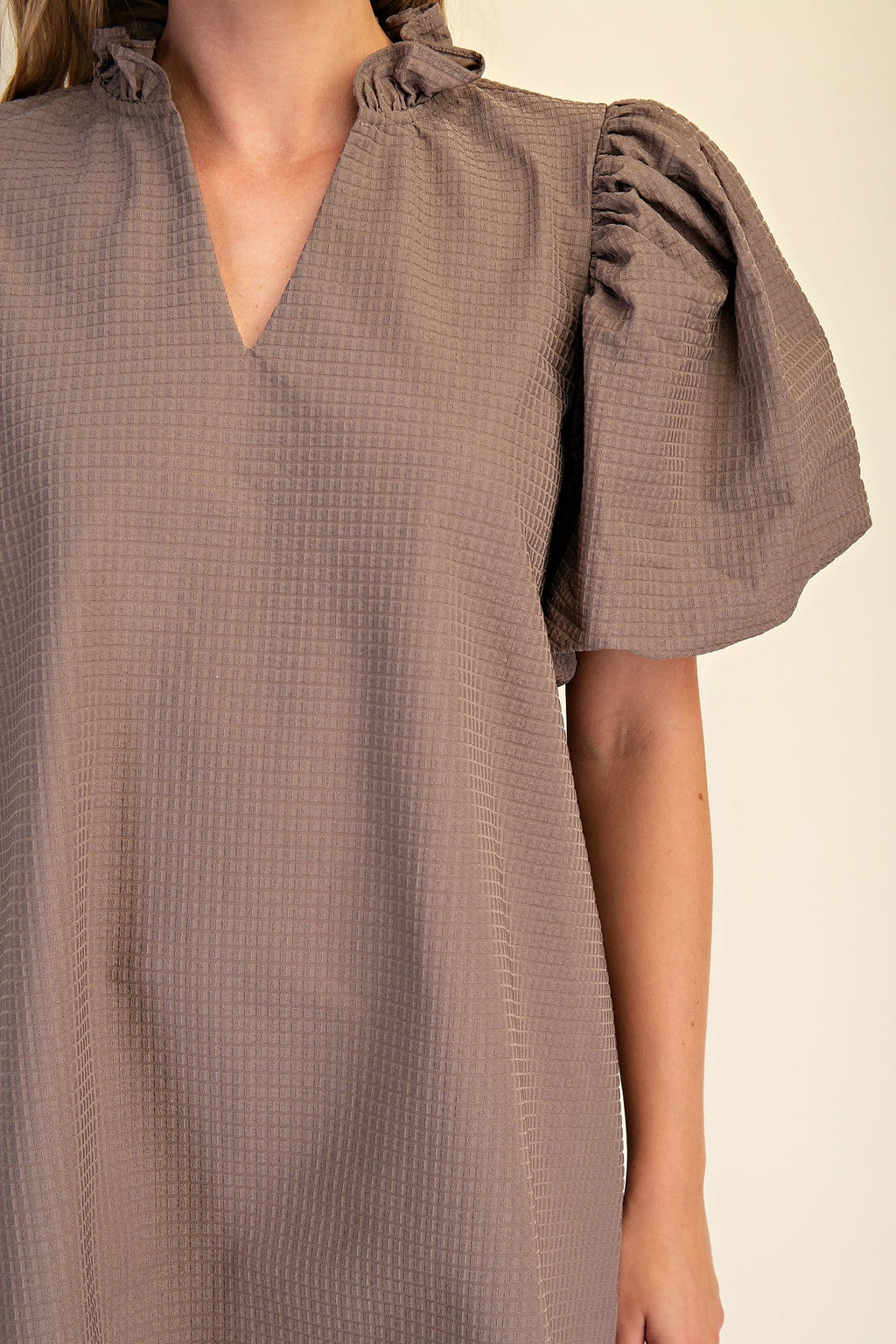 The Rouge Dress - Mocha