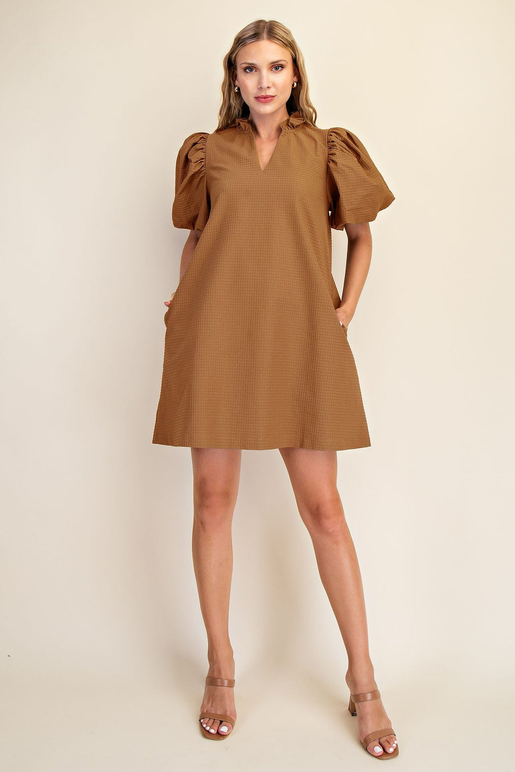 The Rouge Dress - Camel