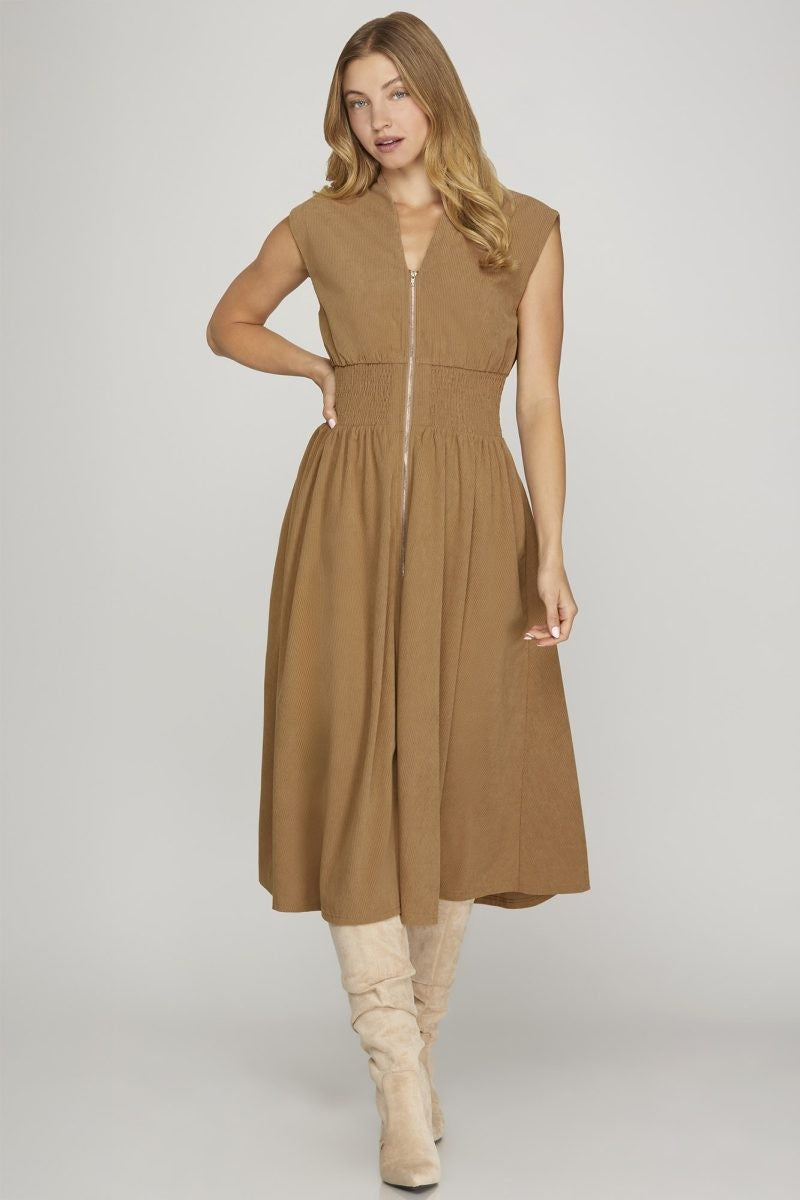 The Icon Maxi Dress - Taupe