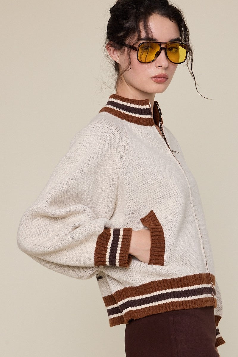 Harvest Ride Sweater - Natural