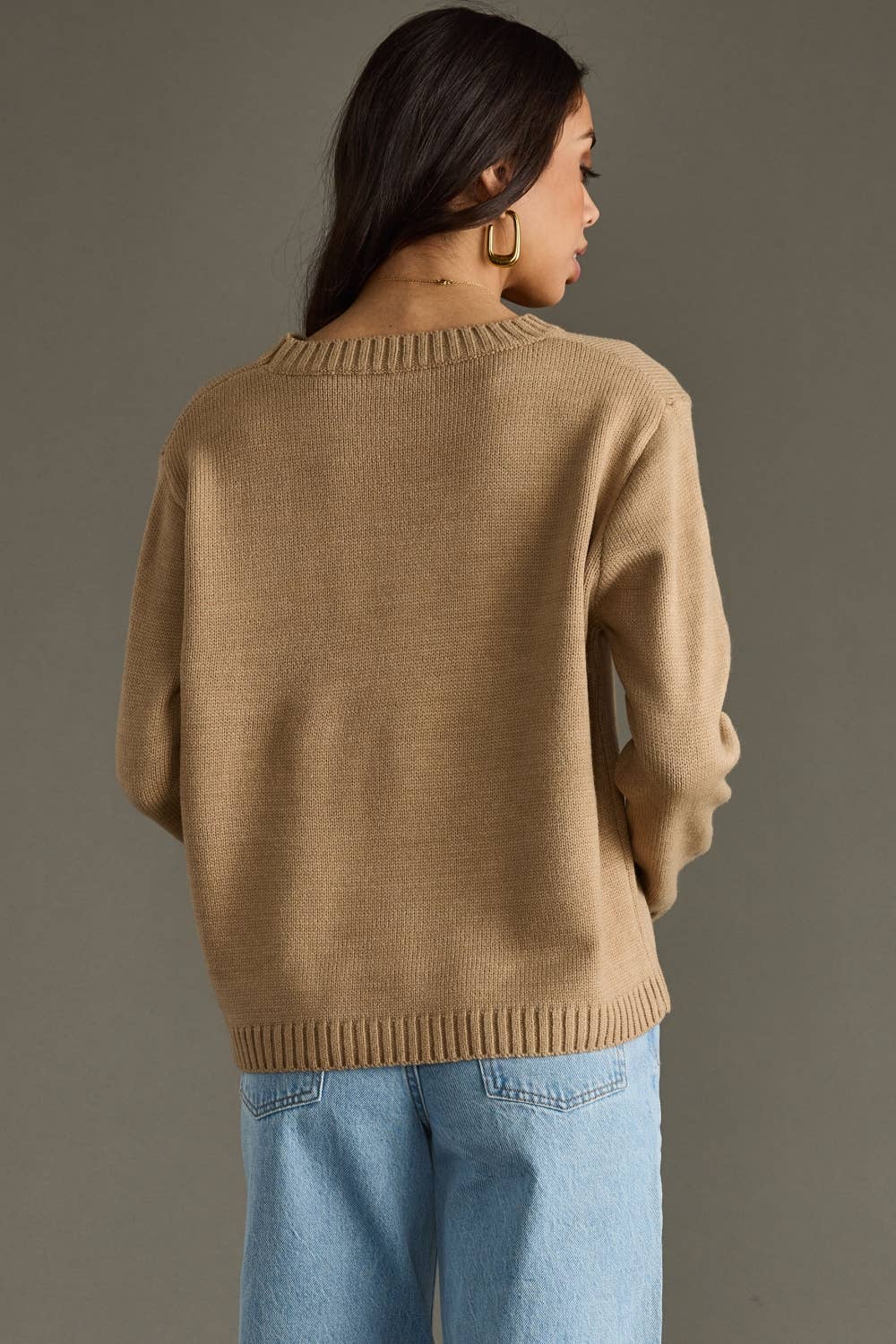 Whiskey Weather Sweater - Tan