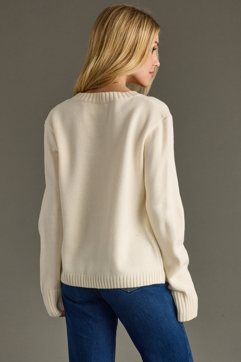 Coffee Weather Sweater - Ivory