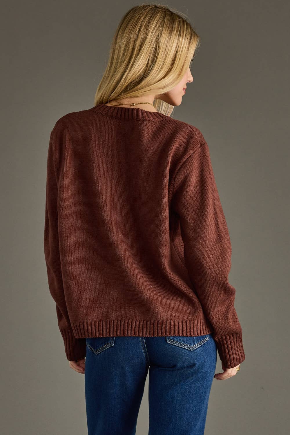 Bourbon Weather Sweater - Cinnamon