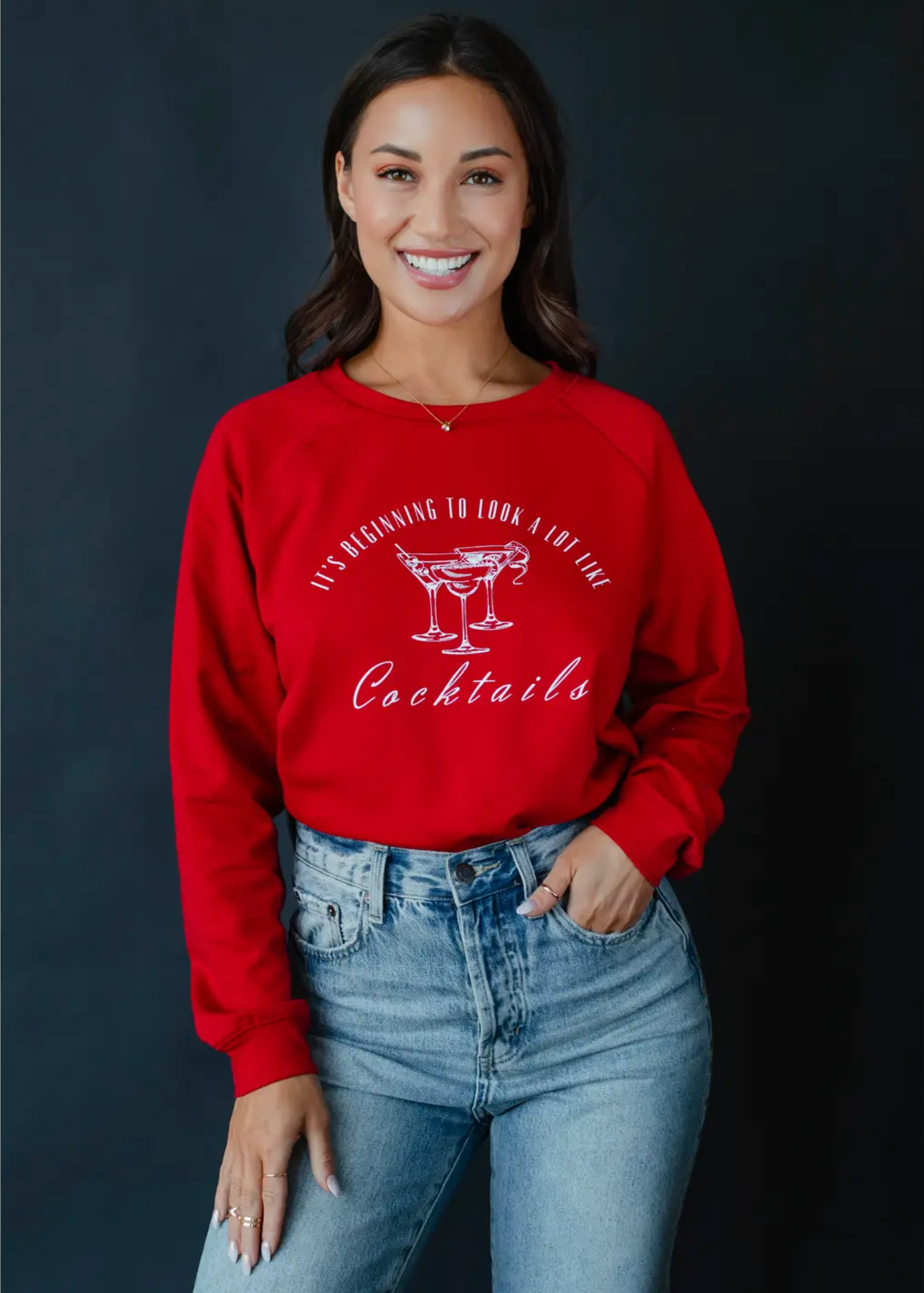 Holiday Cocktails Sweatshirt