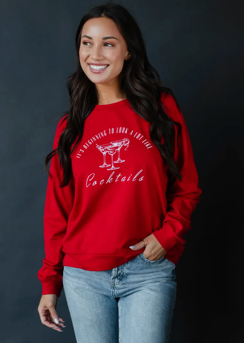 Holiday Cocktails Sweatshirt