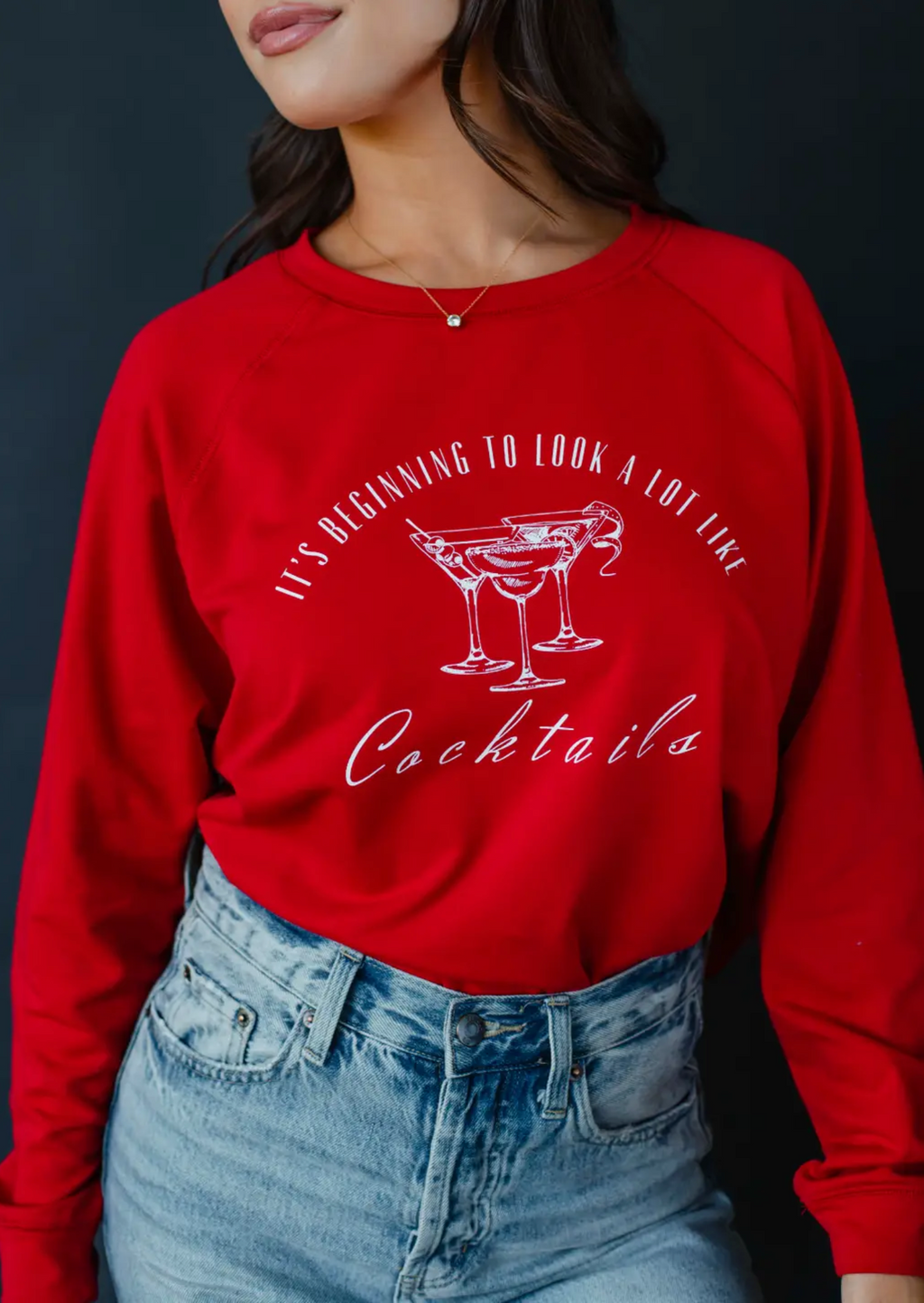 Holiday Cocktails Sweatshirt