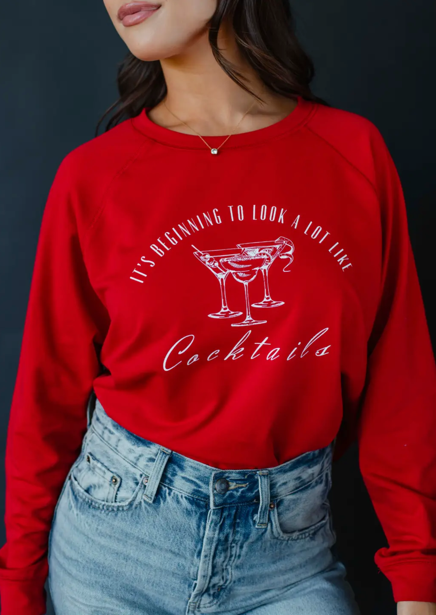 Holiday Cocktails Sweatshirt